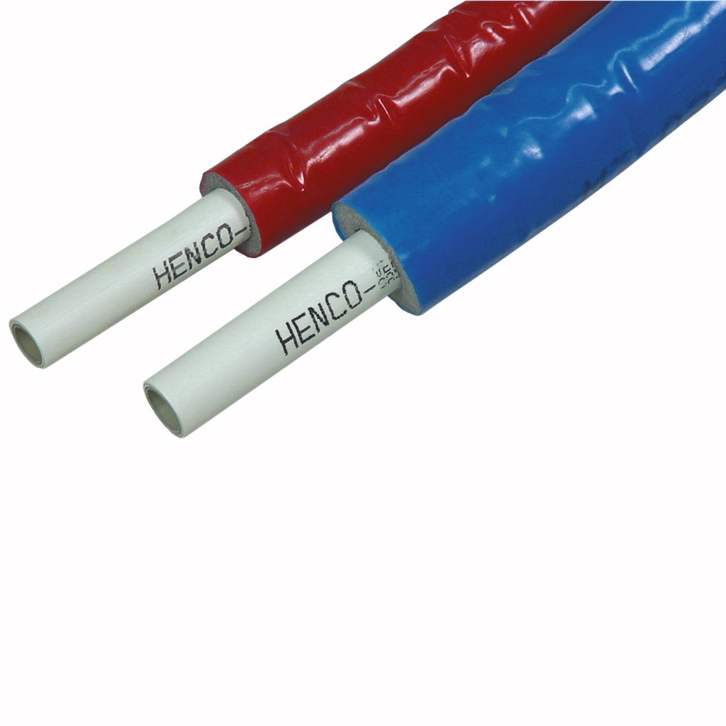 Труба Standard в синей изоляции, 6 мм, PEXc-AL-PEXc, ф20х2, бухта 50 метров Henco